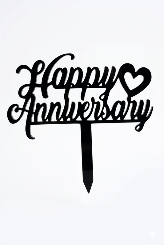 Happy Anniversary Pack of 5 size - 3inch