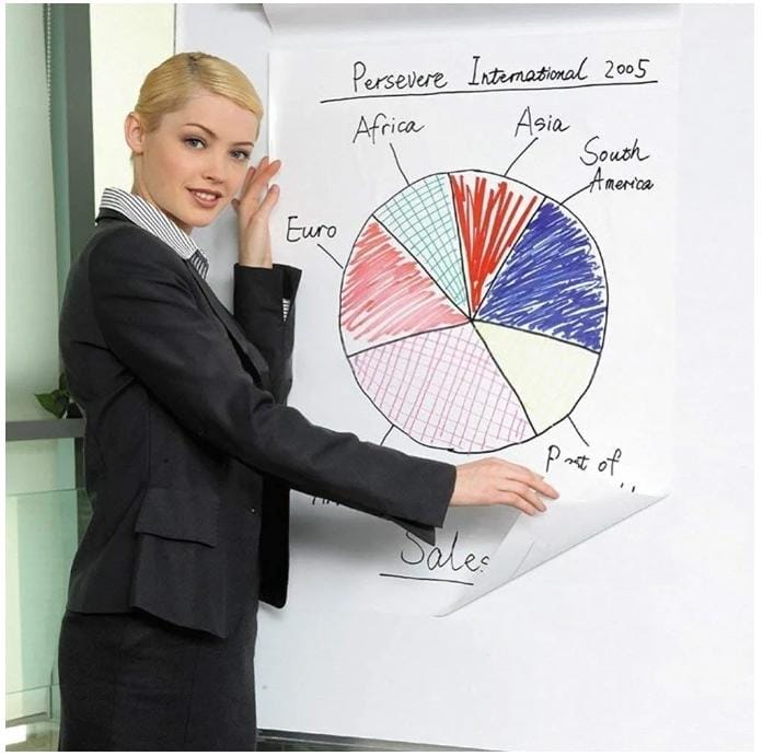 Whiteboard Roll Sheet with Marker Pen
