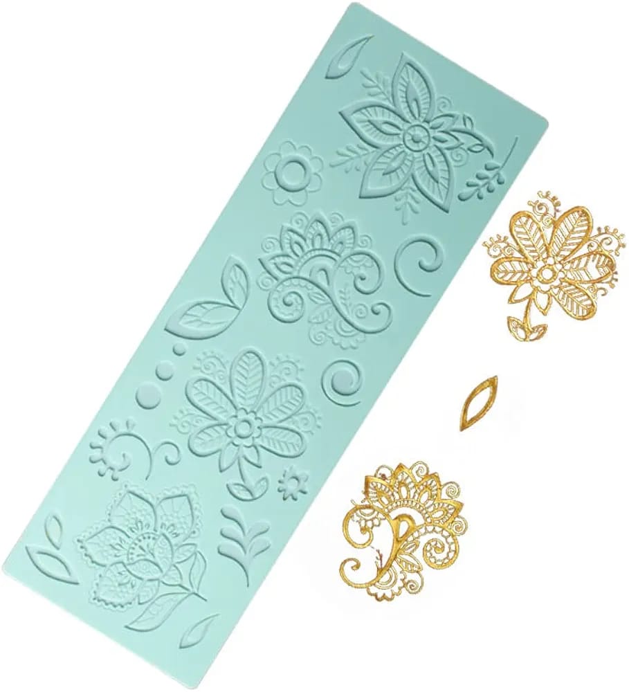 Floral Silicone Fondant Mold