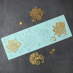 Floral Silicone Fondant Mold