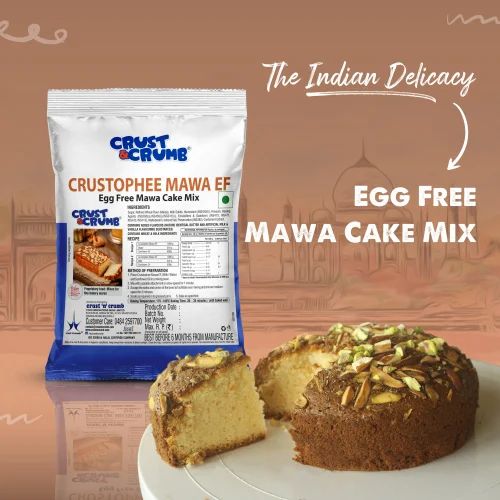 Crust&Crumb Egg Free Mawa Cake Mix Premix 1Kg