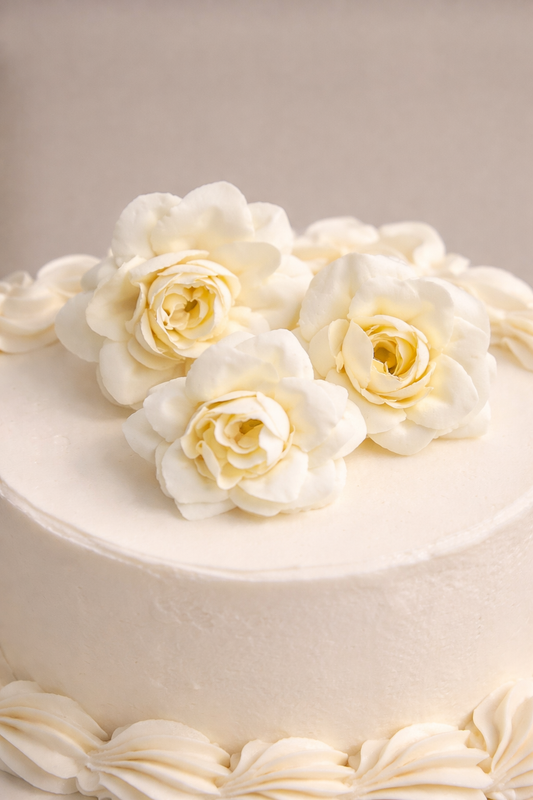 Cream White Rose flower