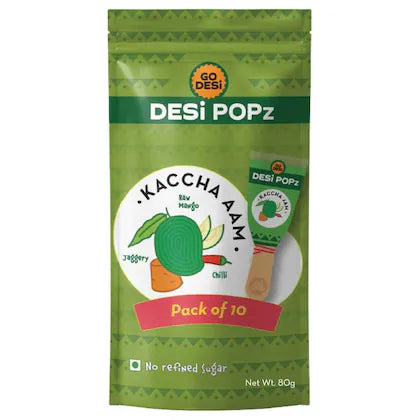 Go Desi kacha Aam Pops 80 g (10 pcs)