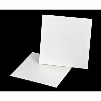 Square White 2 Pound 10 Inch Baseboard pack of 50