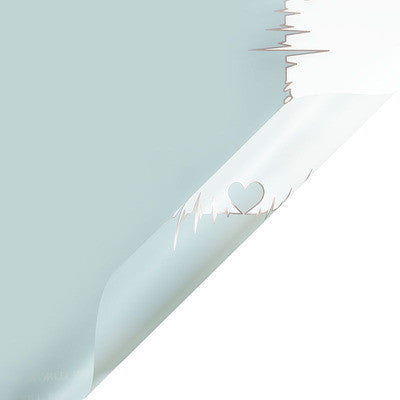 Flower Wrapping Mint Paper Pack of 5 Size-22X21.5 inch