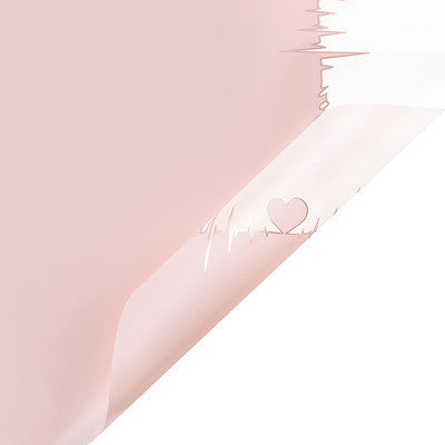 Flower Wrapping Baby Pink Paper pack of 5 Size-22x21.5 inch