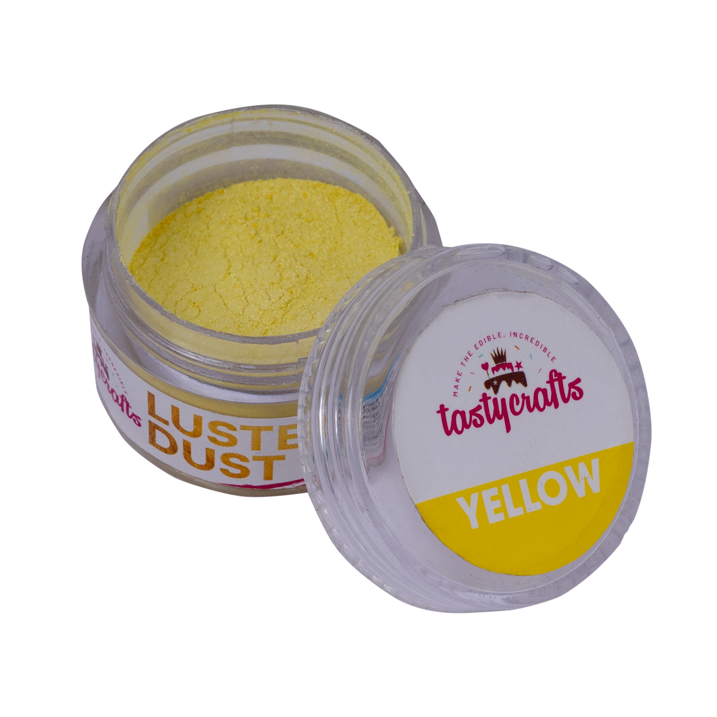 Tastycraft Yellow Luster dust 4.5 gm