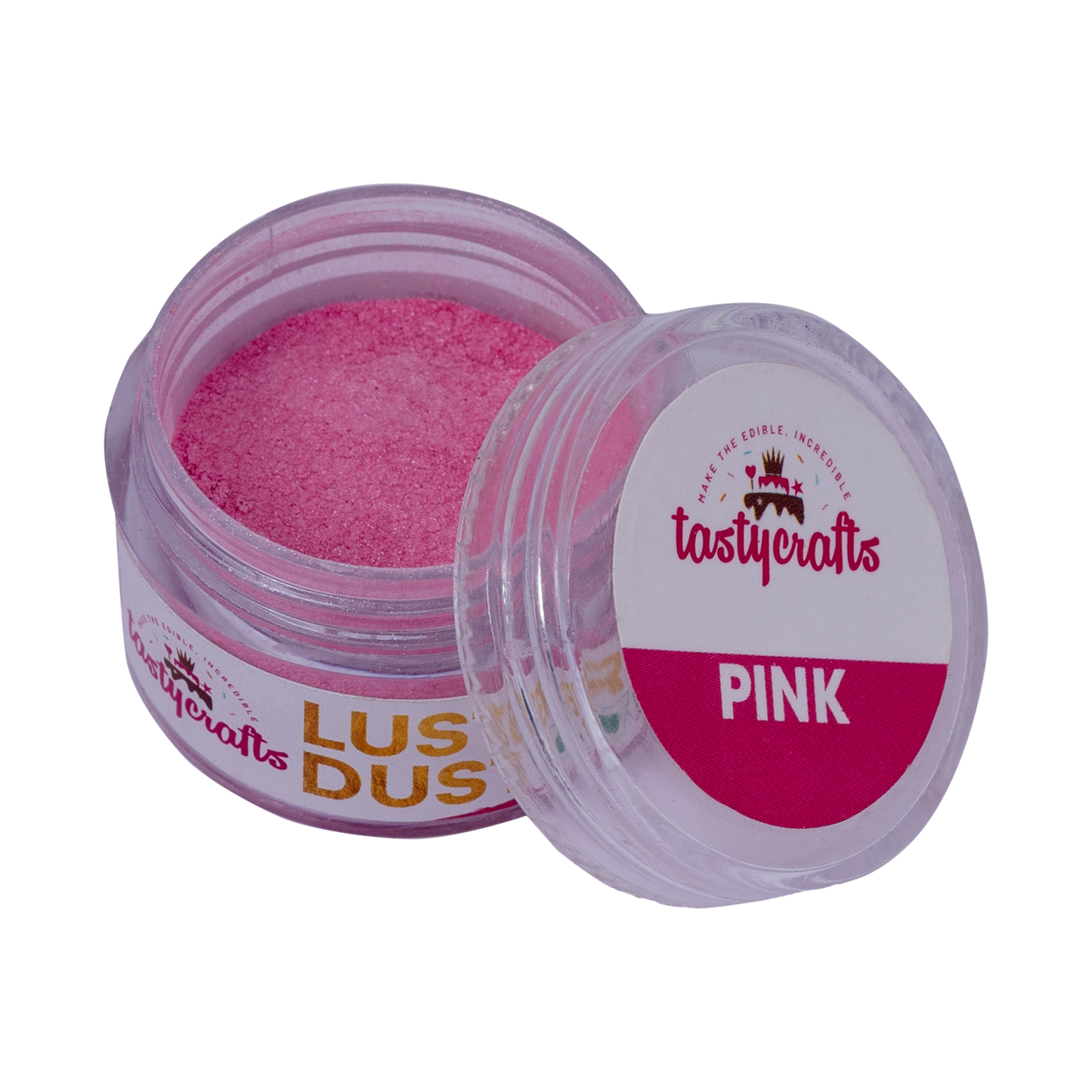 Tastycraft Pink Luster dust 4.5 gm
