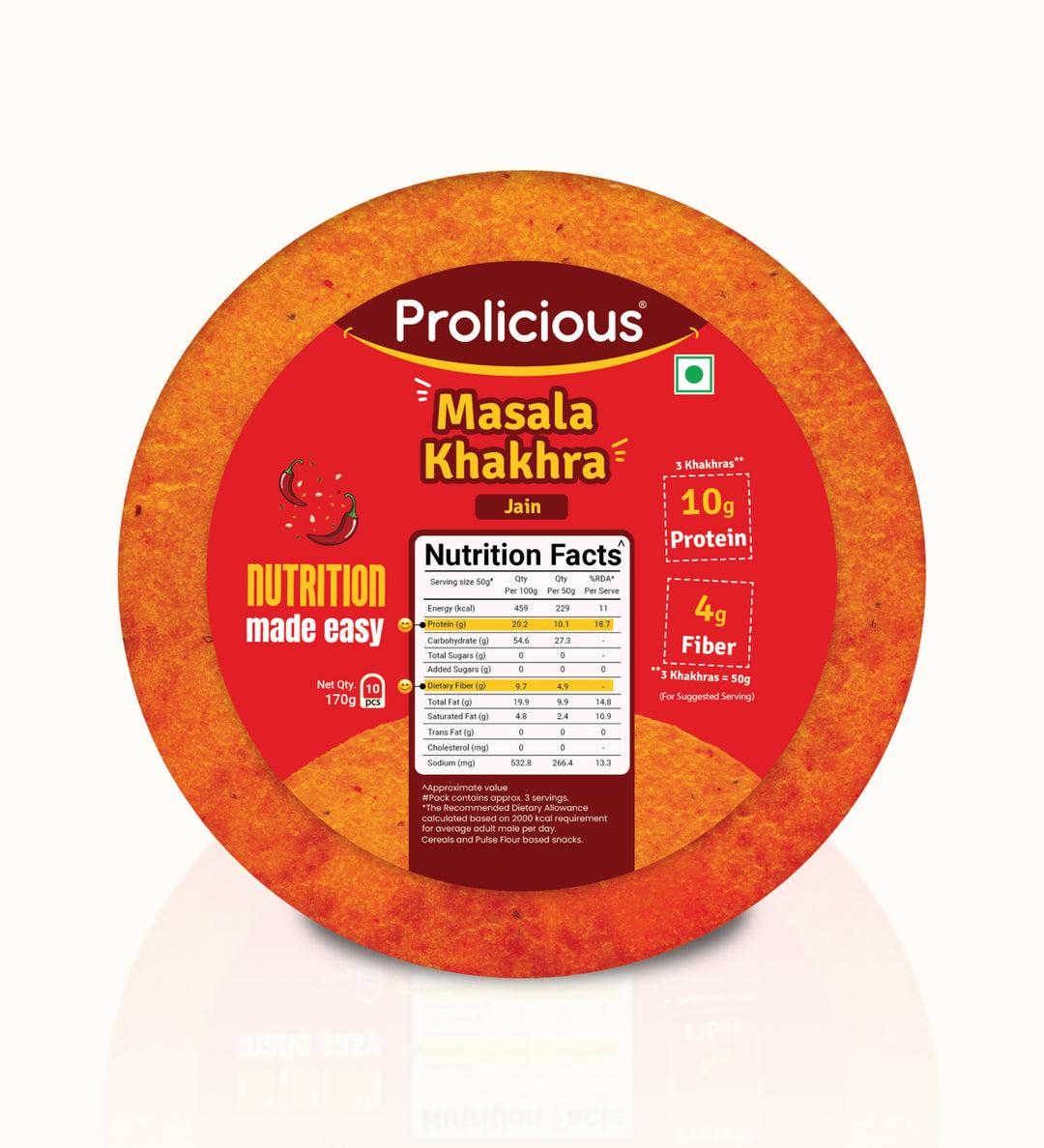 Prolicious Masala Khakhra 170gm