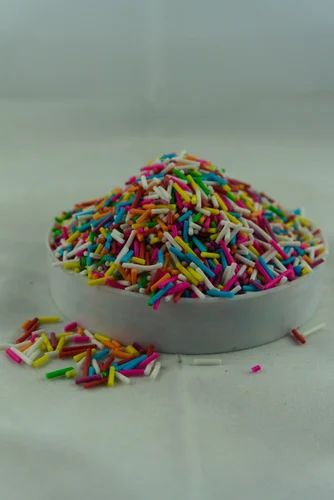 Bakersville Wow Confetti Canfeito Rainbow Vermicelli Sprinkle 1 kg