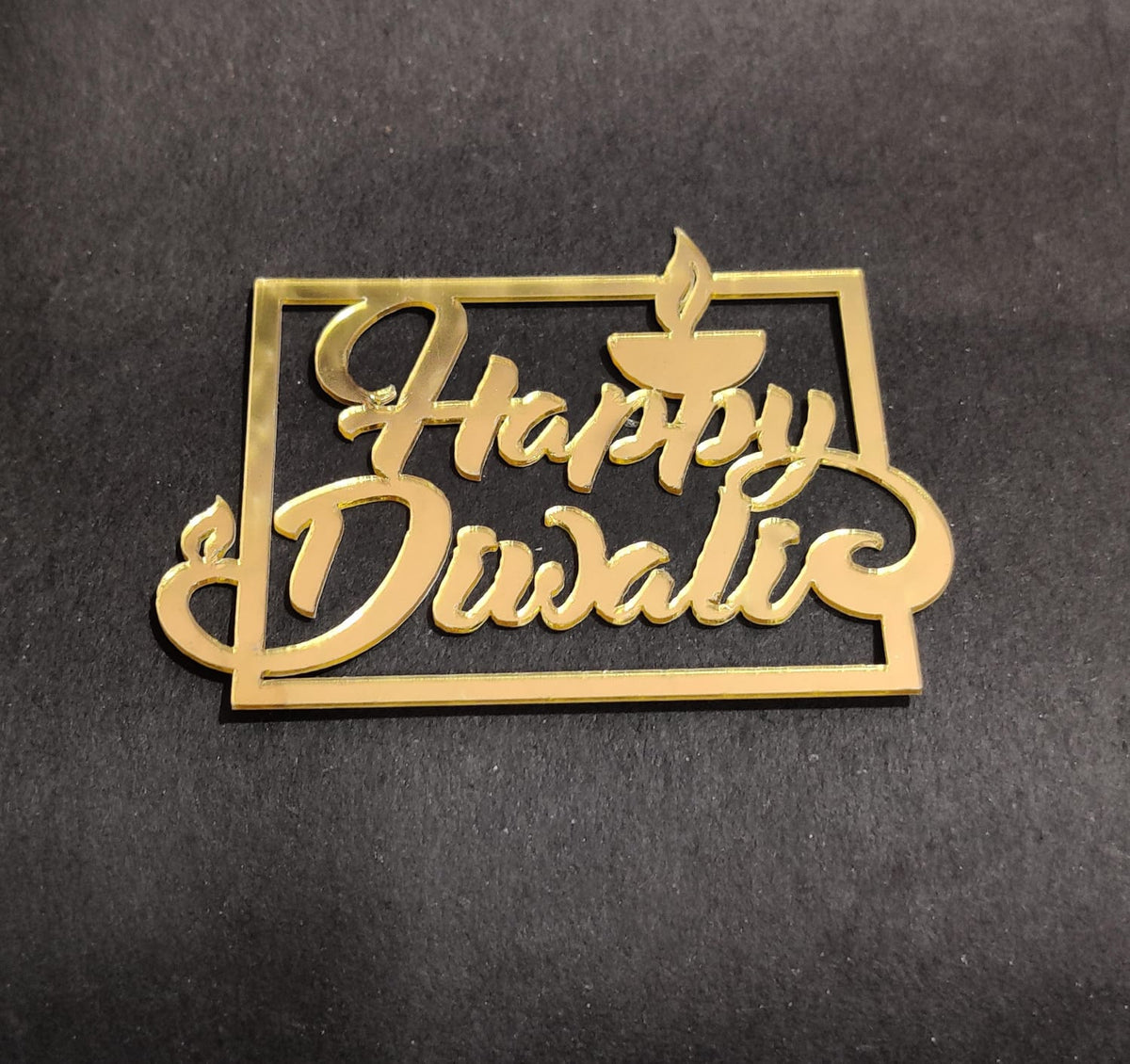 Happy Diwali Tag size - 3 inch Pack Of 3