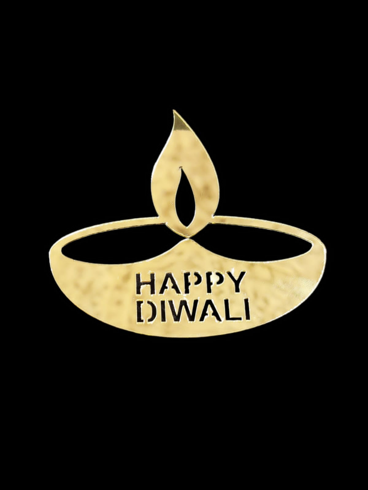 Happy Diwali Tag size - 3 inch Pack Of 3