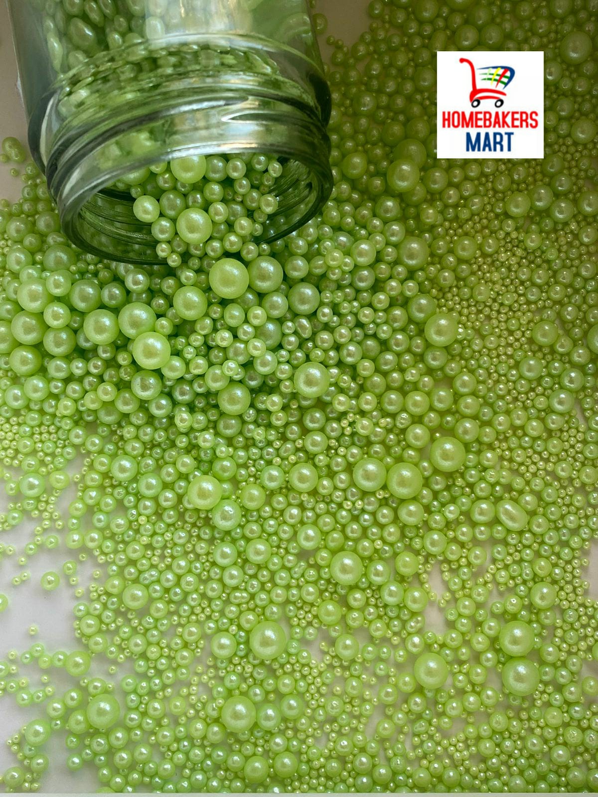 Green Premium Mix Pearl  Sprinkle