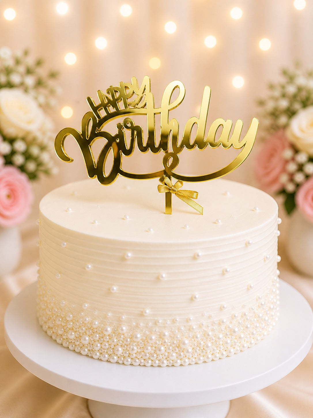 Happy Birthday topper pack of 10 (3inch)