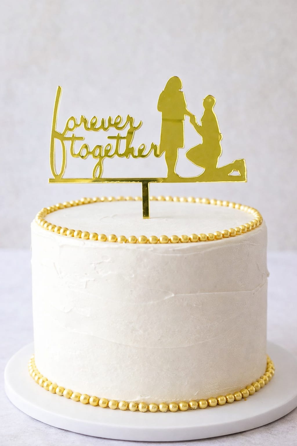 Forever Together Acrylic Topper