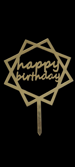 Economic Birthday Topper