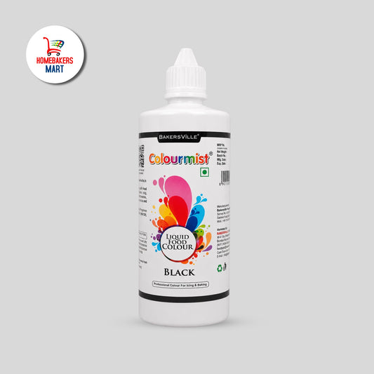Bakersville Colourmist Black liquid food colour 500ml