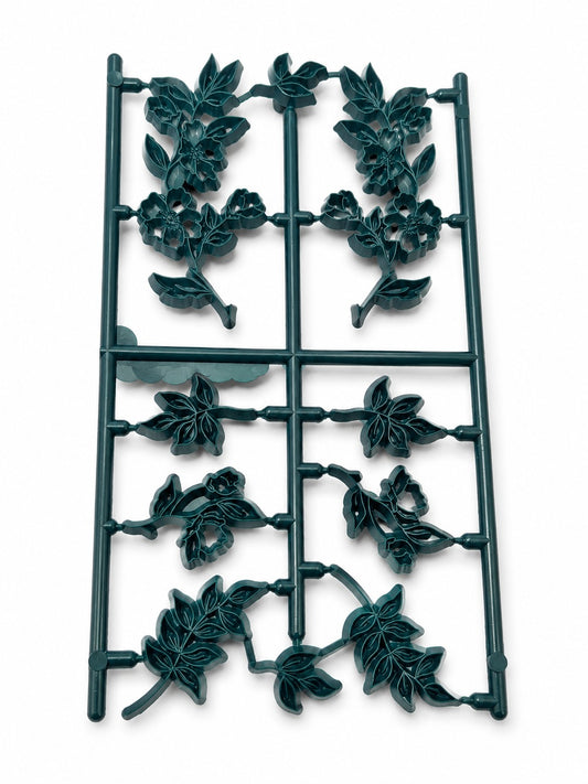 Blossom & leaf fondant cutter