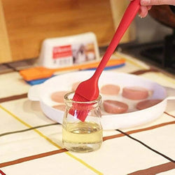 Premium silicon spatula & brush set - small