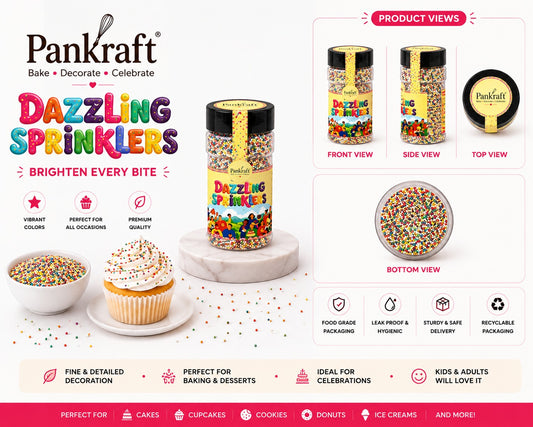 Pankraft Colour Balls Dazzling Sprinkler 1mm (100gm)