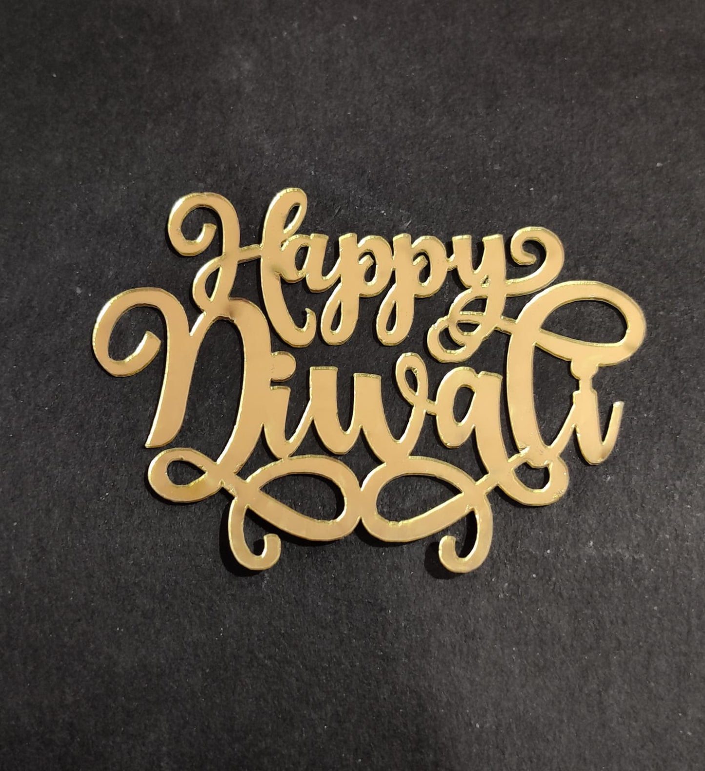 Happy Diwali Tag size - 3 inch