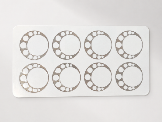 Bazel Ring Round Garnishing Sheet