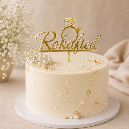 Rokafied 3 inch Acrylic Topper pack of 10