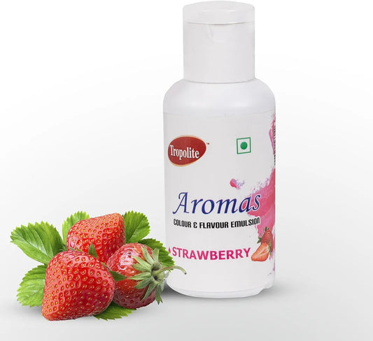 Tropolite Strawberry Aromas Colour & flavour emulsion 50 gm