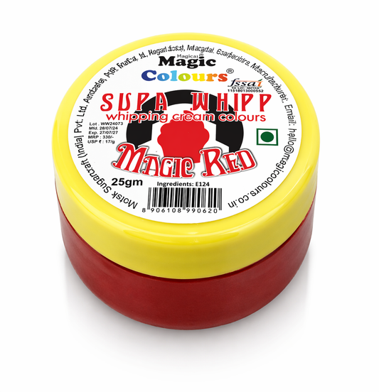 Red magic Colour Supa Whipp Powder Colour 25 gm