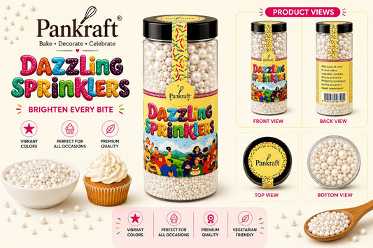 Pankraft White Mix Pearl Dazzling Sprinkler 750gm