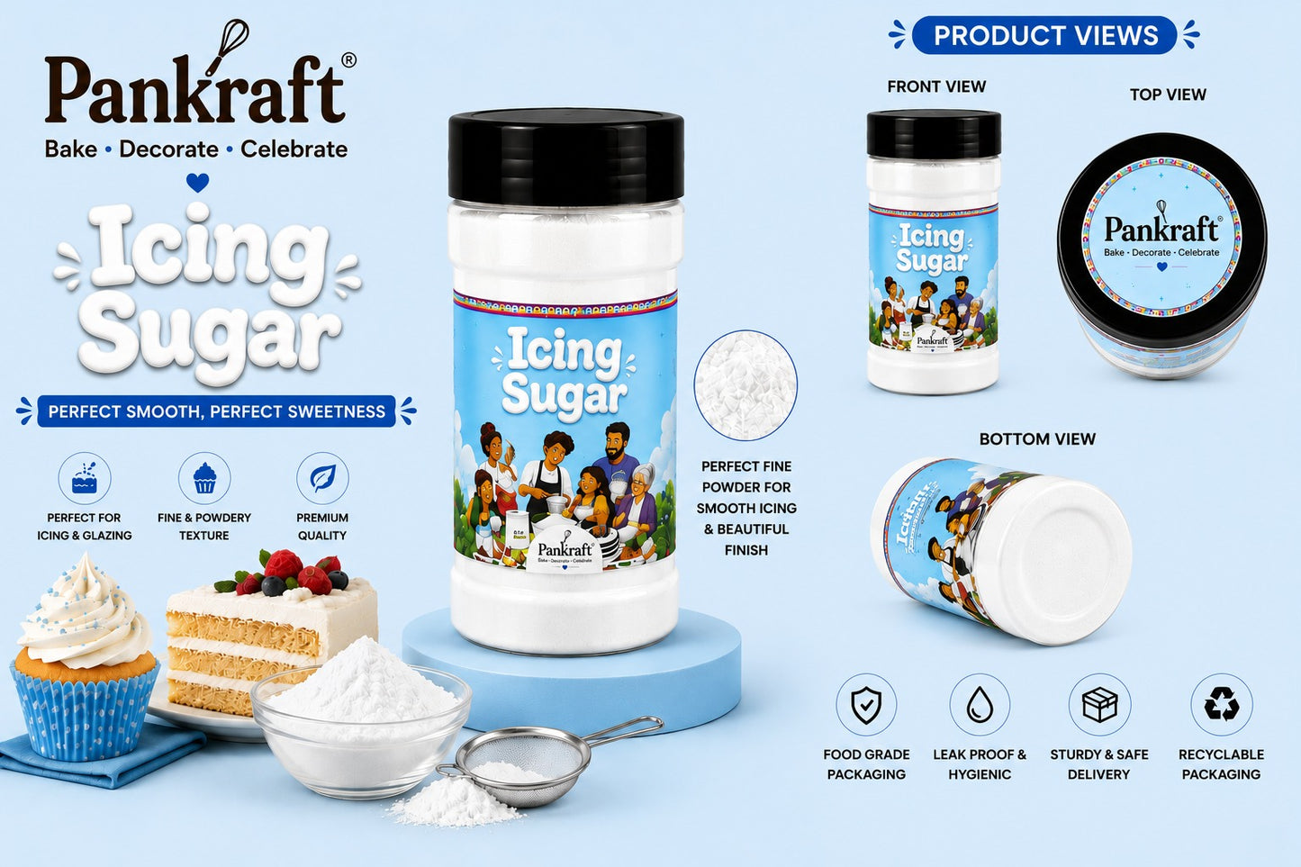 Pankraft Icing Sugar 100gm