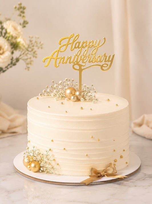 Happy Anniversary Topper pack of 10