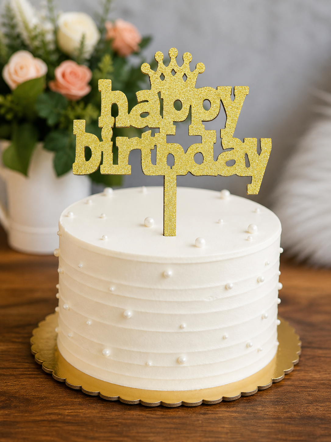 Happy Birthday topper