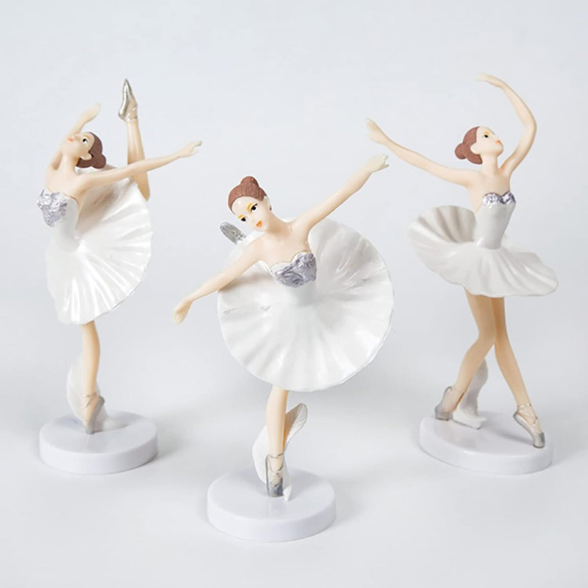 Ballet Dancer Dolls Cake Topper (Set of 3)