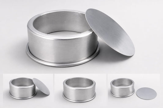Aluminium cake tin loose bottom 5x2 inch