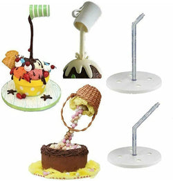 Gravity defying cake stand