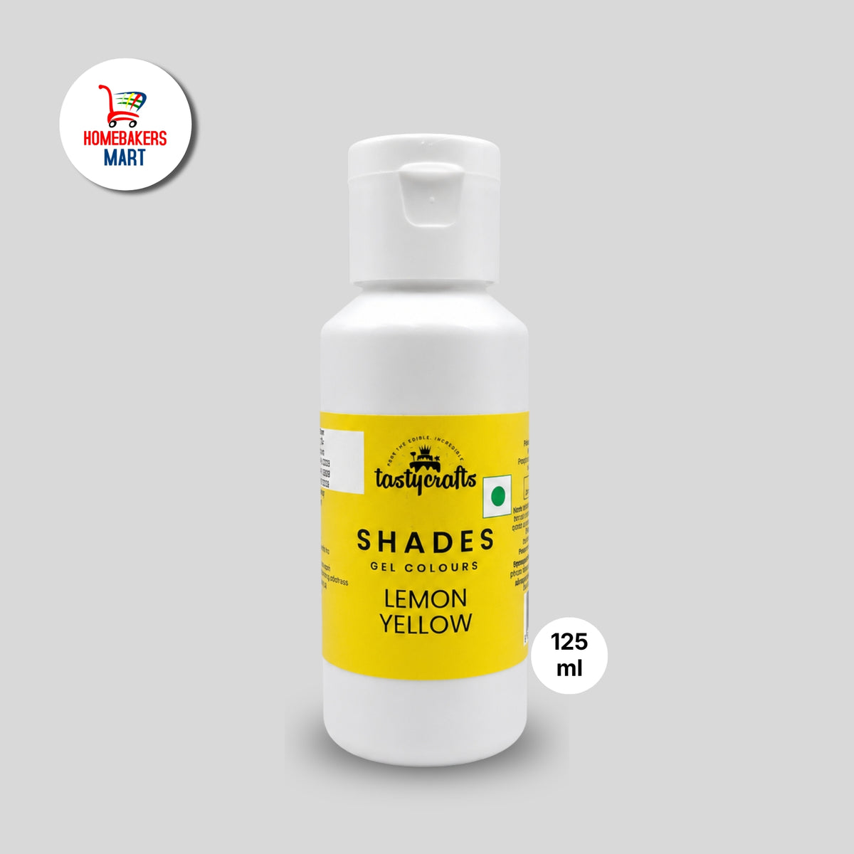 Tastycraft Lemon Yellow Gel colour 125gm