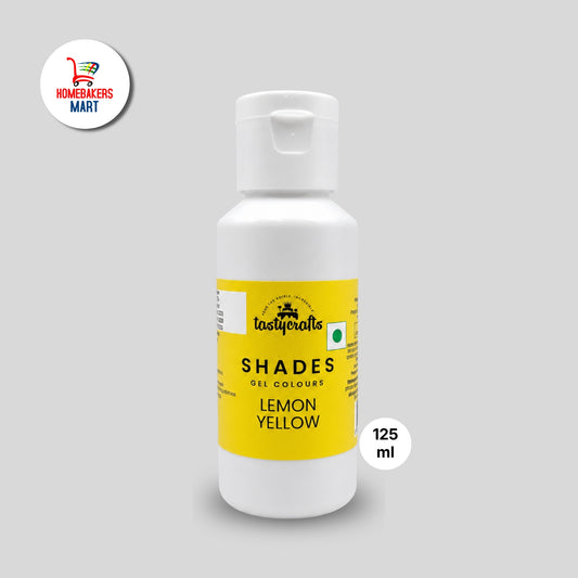 Tastycraft Lemon Yellow Gel colour 125gm