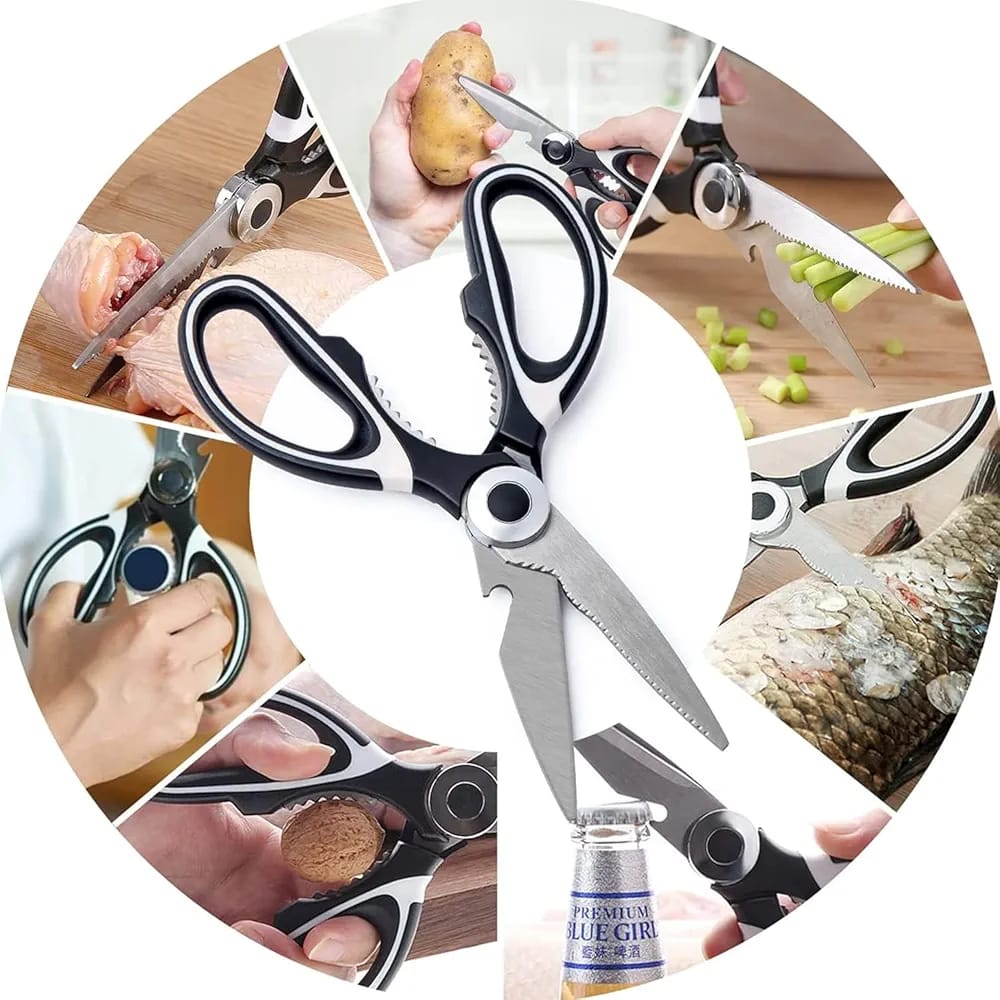 Multifunctional kitchen scissors