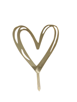 Heart Acrylic Topper