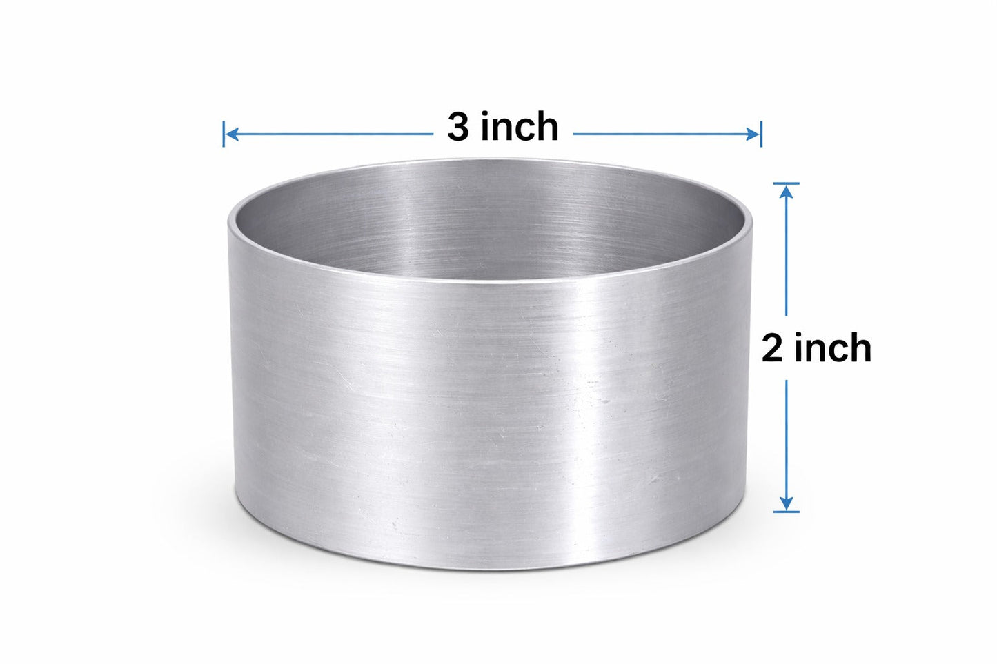 Aluminium Cake Ring 3x2 inch