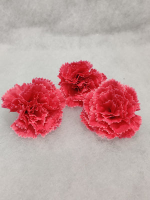 Pink Carnation Artificial Flower pack of 3
