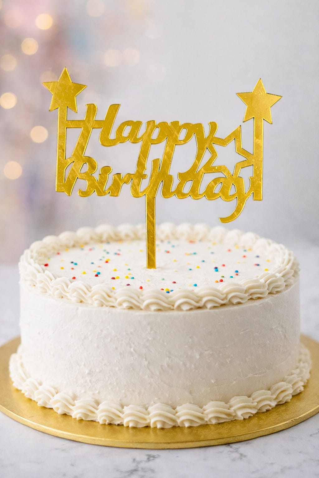 Economic Birthday Topper