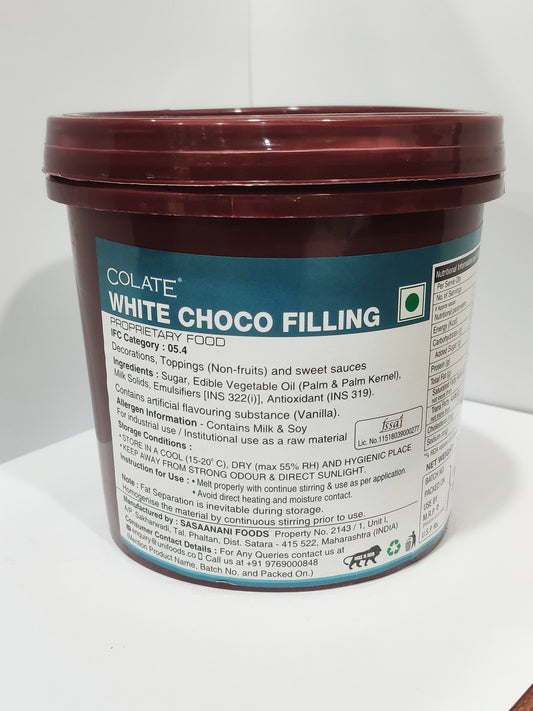Colate White Choco Filling
