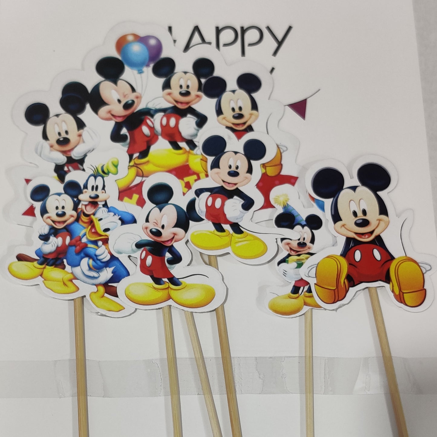 Mickey Mouse Theme Topper