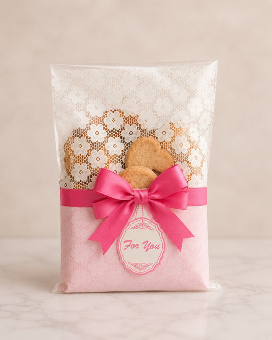 Cookie pouch pack of 10 size 4x4