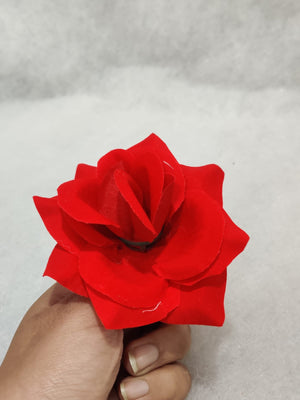 Red Rose Artificial Flower pack of 3