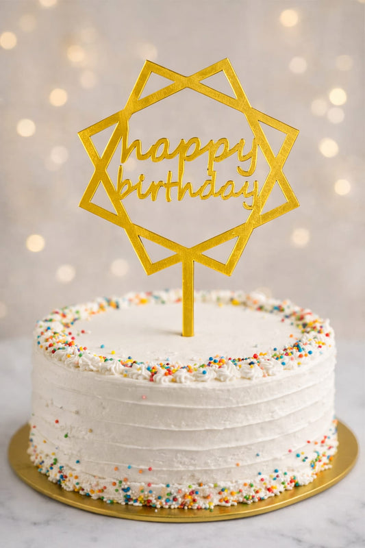 Economic Birthday Topper