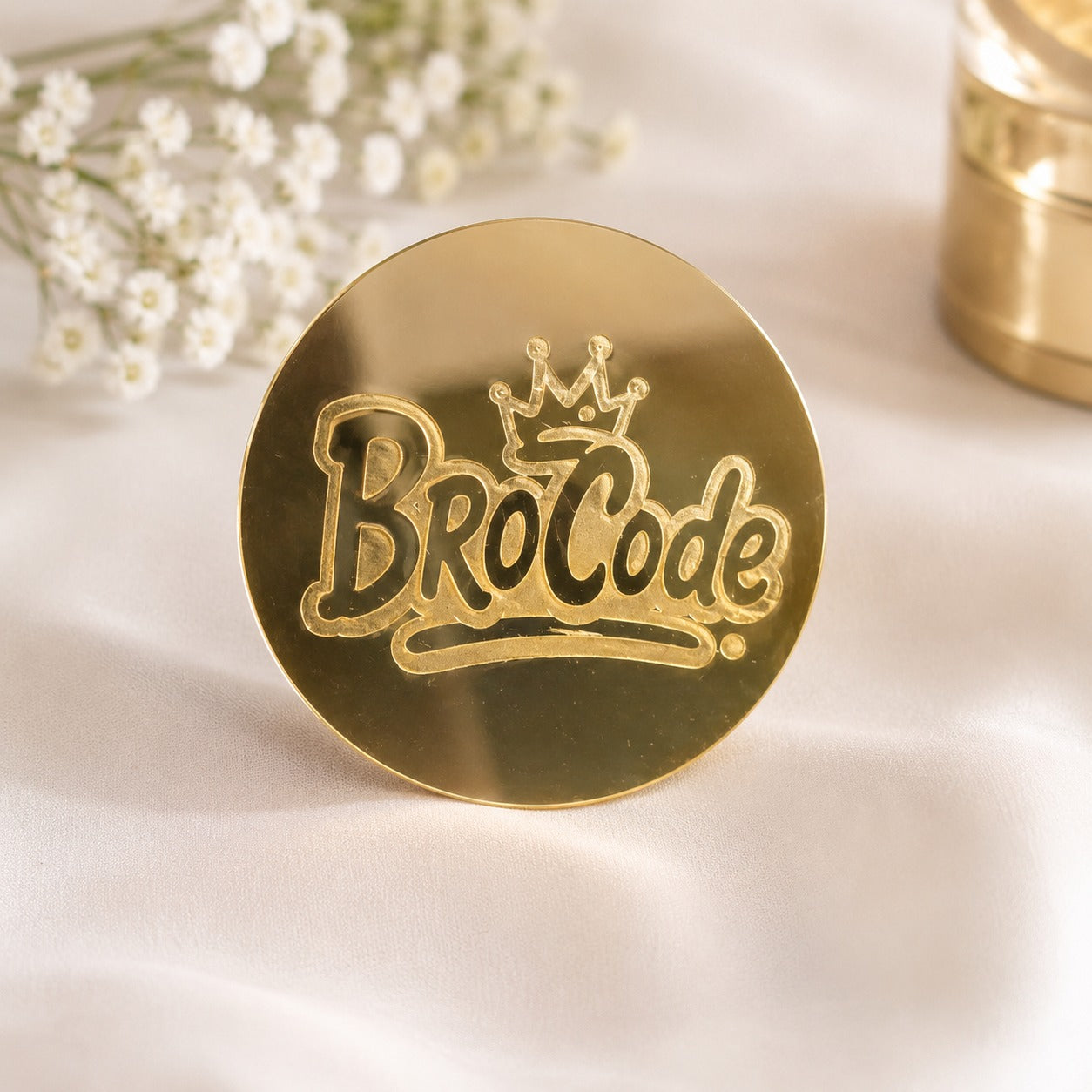 Acrylic Bro Code Coin pack of 10