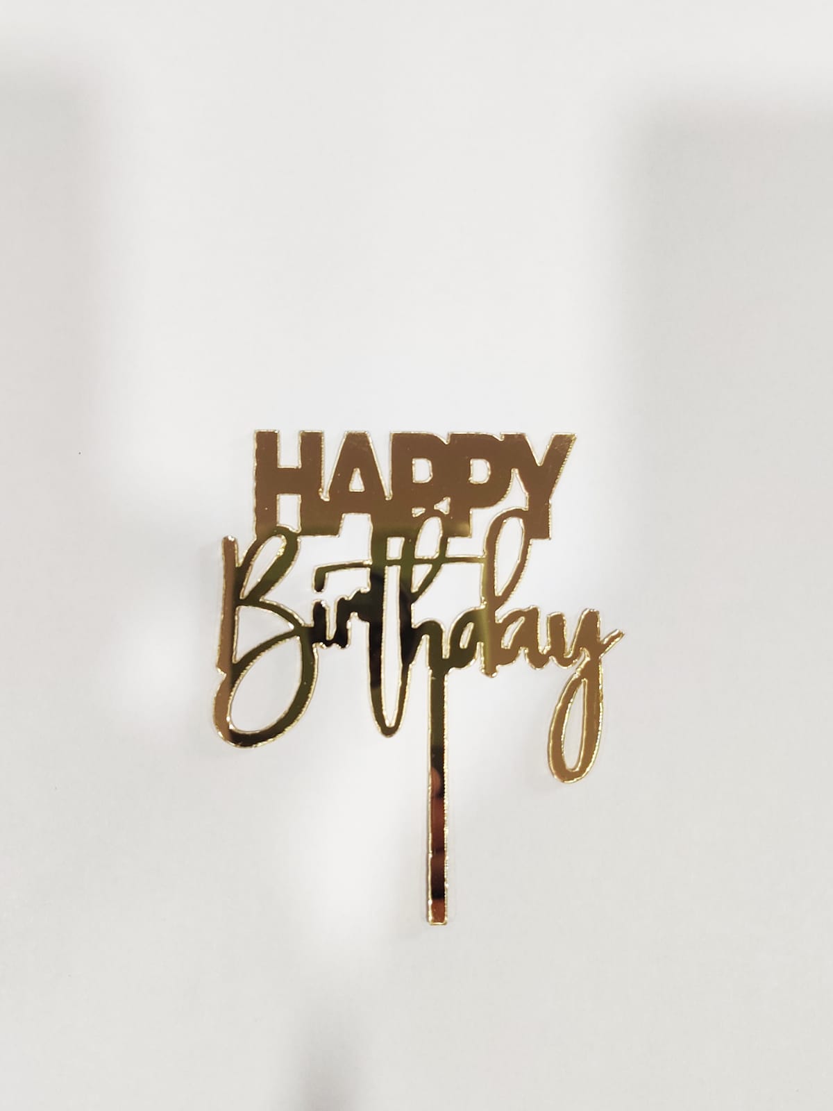 Happy Birthday topper pack of 10 (3inch)